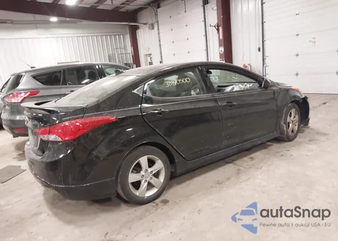 2013 Hyundai Elantra Gls z USA, uszkodzony, nr VIN 5NPDH4AE0DH284623